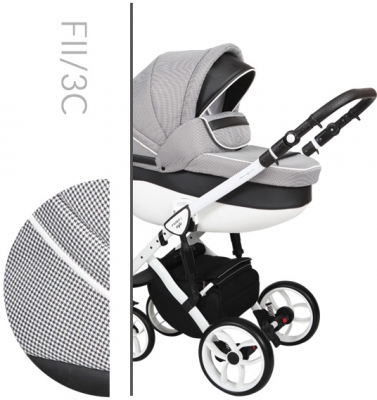 Детская коляска 2 в 1 Baby Merc Faster Style II FII/3C
